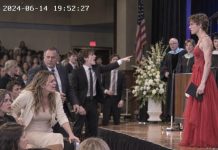 I raised my son alone after his father abandoned us before he was born. On graduation night, he shocked everyone by appearing in a flowing red dress. His classmates mocked him, but he kept walking. Then he approached the microphone with something to reveal.