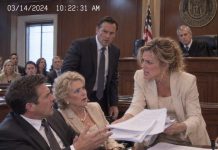 At our divorce hearing, my mother-in-law laughed as her son claimed his business was nearly bankrupt. She thought their hidden money was safe. Then I presented bank records showing $270,000 transferred into her account. The judge demanded an explanation, and she suddenly stopped smiling.