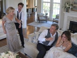 My son’s wedding was only hours away when I caught my husband in a suspicious moment with the bride. Furious, I turned to confront him, but my son was standing in the doorway. He looked me straight in the eyes and whispered six words that changed everything.