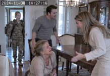 After five years in the military, my son came home unexpectedly and found me scrubbing floors while his wife and her mother relaxed on the couch. When he discovered they had stolen my home and treated me like a servant, his next move left everyone terrified.