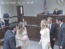 My husband humiliated me in divorce court, convinced his pregnant wife would leave with nothing. As I gathered my papers, a wealthy businesswoman suddenly entered with two lawyers. My husband’s face turned white when she revealed a secret about my childhood that could destroy everything he’d planned.