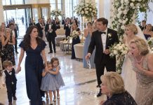 After four years of silence, my ex-husband’s family invited me to his luxurious wedding. I accepted without hesitation. But the moment I entered holding hands with three children, the groom froze and his mother screamed…