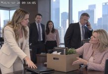 At company headquarters, my boss smiled as she handed me a cardboard box and refused my commission on a $12 million deal. I calmly placed the signed contract on her desk. Minutes later, our CEO received an urgent call from the overseas client, and her smile vanished.