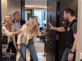 While I was in London, my sister broke into what she thought was still my penthouse and texted, “Give me the code now, or I’m breaking the lock.” Minutes later, my parents screamed, “You trapped her!”—right before she discovered the new tenant was a U.S. Marshal.