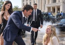 After being stripped of everything in divorce court at 8 months pregnant, my ex sneered, “Take this $100 bill for a cab to a homeless shelter.” His mistress smirked right beside him, wearing my late mother’s stolen necklace. He kicked me out into the freezing rain, laughing happily as his Mercedes pulled up. Suddenly, three armored SUVs swerved onto the plaza and boxed his car in tight. A famous billionaire CEO stepped out, shielded my body from the storm, and whispered a terrifying promise that caused my ex-husband to drop right to his knees…