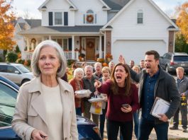 My kids ordered me to cook Thanksgiving dinner for fifty relatives because I was “just retired.” Instead, I booked a road trip, locked my house, and left before sunrise. When they arrived with fifty hungry guests, they discovered I’d finally stopped being their unpaid servant.