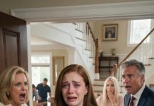 My parents abandoned me at Grandpa’s house when I was five. The day after his funeral, they returned with movers, demanding that I leave. My sister even claimed my bedroom. Then Grandpa’s voice suddenly came from his locked study, and my parents went pale.