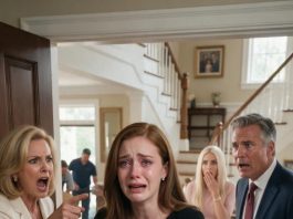 My parents abandoned me at Grandpa’s house when I was five. The day after his funeral, they returned with movers, demanding that I leave. My sister even claimed my bedroom. Then Grandpa’s voice suddenly came from his locked study, and my parents went pale.