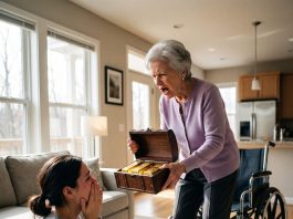 While my husband was in the Bahamas with his mistress, I stayed behind caring for his bedridden mother. But at midnight, she stood up on her own feet with 20 gold bars—and a chilling confession.