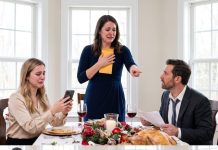 “You’ll need this,” I said, handing them a key after signing the divorce papers my husband presented at Christmas dinner. My MIL had announced, “You’re out before New Year’s.” I answered, “The new owners take possession tomorrow.” Then I told my husband, “Check your voicemail, too.”