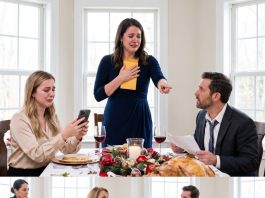 “You’ll need this,” I said, handing them a key after signing the divorce papers my husband presented at Christmas dinner. My MIL had announced, “You’re out before New Year’s.” I answered, “The new owners take possession tomorrow.” Then I told my husband, “Check your voicemail, too.”