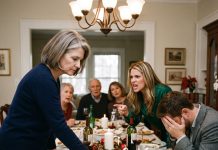 At thanksgiving, my daughter-in-law passed around a plate and said, “We’re all chipping in to put grandma in a state facility—she’s burning through the inheritance.” my son nodded: “It’s just math, mom.” I set down my fork and asked if anyone wanted to hear what the nursing director told me about the forged power of attorney filed in my name last march.