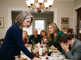 At thanksgiving, my daughter-in-law passed around a plate and said, “We’re all chipping in to put grandma in a state facility—she’s burning through the inheritance.” my son nodded: “It’s just math, mom.” I set down my fork and asked if anyone wanted to hear what the nursing director told me about the forged power of attorney filed in my name last march.