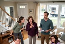 “This home is stunning,” Mom said, smiling. “And with three spare rooms, your brother’s family will be moving in. He already called his landlord.” I let her finish, then my husband and our twin boys walked in. Mom’s mouth fell open. “You have… You have a husband and children?”
