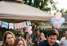 My husband destroyed our gender reveal cake with a bat while my mother restrained me, screaming that I was an unfit mother. Everyone thought it was a family meltdown. Then I found a six-year surveillance dossier proving they had been planning to take my baby long before I got pregnant.