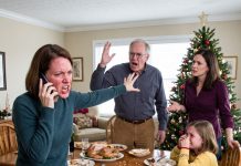 At Christmas dinner, my sister insulted my daughter, and we argued. Dad slapped me 5 times and spat, “You’re trash! Your sister is successful, you’re just a parasite!” The room went silent. I took out my phone and called the bank. “Stop every automatic payment from my account.” Dad’s smile vanished when I added…