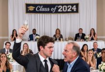 At my graduation party, Dad said I didn’t deserve success and my brother did, so I raised my glass and told him my brother could pay his bills too.