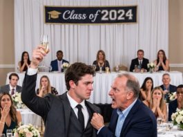 At my graduation party, Dad said I didn’t deserve success and my brother did, so I raised my glass and told him my brother could pay his bills too.