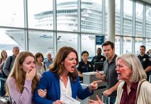 My $14,000 Alaska cruise was supposed to help my sister forget her divorce. Then Mom showed up at the port with one unexpected guest: her ex-husband. “They need to fix their marriage,” she announced. My sister went white. Mom turned to me and hissed, “You don’t get a say. You’re not even married.” I didn’t argue. I just smiled and asked the boarding agent to change one detail on our reservation. Exactly twenty minutes later, two suitcases came back down the ramp…