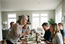 My daughter-in-law laughed and said I was less like family and more like a landlord. I raised my glass and replied, Perfect. Then don’t ask your landlord for rent. Her smile disappeared. My son froze, and the entire room went dead silent…