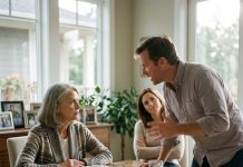 At our family dinner, my son suddenly announced, “We’re taking the lake house. It’s ours now.” I stared at him in disbelief, but before I could respond, my daughter-in-law smiled arrogantly and added, “Relax, Colleen. You don’t need it anymore.” They acted as though they had every right to take my property without even asking for permission. But instead of arguing or getting upset, I remained perfectly calm. I looked them both straight in the eyes and said, “Then there’s something you should know…”