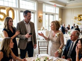 At my in-laws’ 50th anniversary, they announced that their entire $5 million estate, including the house, would go to their two daughters. They said their son didn’t need anything because he and his wife both worked. My husband stayed silent. Two days later, he had both of us transferred 1,400 miles away. When his mother called asking who would take care of them, he replied, I’m sure you’ll figure it out. You always said I could.