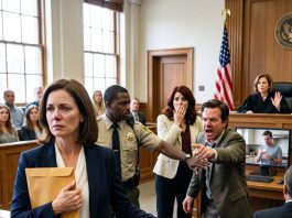 Late for my own court case, I still stopped to help an elderly couple. Inside court, my son and his wife mocked me. Their laughter stopped when I froze… The man I had just helped was sitting in the judge’s chair.