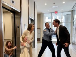 I rushed to the building after a security guard delivered a chilling message from my 8-year-old granddaughter! One word told me she was in danger. But nothing prepared me for what I found inside that elevator…