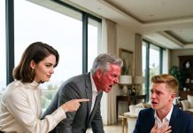 Three years in an arranged marriage, and I had never once seen my husband’s face. At a family dinner, an attractive man with a cold demeanor approached and waved: “Hello. Are you, by any chance, my wife?” I smiled right back: “No. I’m your mother.”