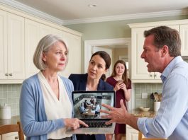 My son laughed when I smiled and said, “Sweetheart, start looking for another place to live.” I’d just set down my coffee. In my own kitchen, he’d yelled, “Get a job and stop being a parasite!” while his wife smirked. He didn’t know I’d quietly saved 9.3 million dollars. Then came the next morning…