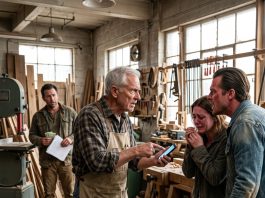 A total stranger unloaded industrial machinery into my workshop, claiming he paid my son-in-law $6,000 to rent half the space. Then he showed me my daughter’s text message: “Don’t worry, the building comes to me soon anyway.”