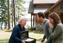 I secretly hid at my lake house for peace. At 2 AM, I watched my son and his wife burying something in my yard—what I dug up left me in pure shock.