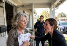 My daughter threatened me, “Either put my name on the property deed, or I’m calling the police!” I looked at her calmly and replied, “Go ahead.” She was convinced the officers would force me to sign over part of my property. But when the police arrived, her plan backfired in a way she never expected…