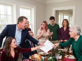 Grandma Stood Up As Everyone Celebrated My Sister’s New House. “That’s Not What We Agreed.” My Parents Had Just Admitted Their Bankruptcy Was A Test — One Grandma Knew About From Day One. My Sister Had Blocked Their Number. I Had Sold My Car To Help Them. Yet They Still Chose Her At Christmas, Explaining Their Decision Simply With: “She Has Kids.”