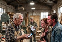 A total stranger unloaded industrial machinery into my workshop, claiming he paid my son-in-law $6,000 to rent half the space. Then he showed me my daughter’s text message: “Don’t worry, the building comes to me soon anyway.”