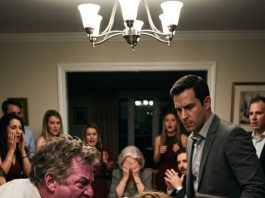 My father publicly branded me a useless disgrace at our family dinner, but his arrogance instantly shattered when a ruthless billionaire arrived and introduced me as his wife.