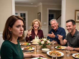 At my mom’s birthday dinner, she raised her glass and toasted, “To the biggest mistake of my last 30 years—him.” They all laughed. By morning, they had left 68 missed calls and 36 messages begging for mercy.