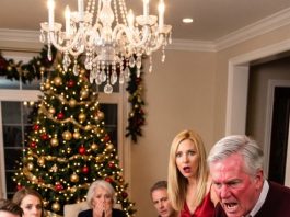 AT CHRISTMAS DINNER, MY SISTER INSULTED MY DAUGHTER. WHEN I DEFENDED HER, DAD SMASHED A GLASS ON ME AND SPAT, “YOU’RE DISGUSTING! YOUR SISTER IS A CEO, YOU’RE JUST A LEECH!” I CALLED THE BANK: “FREEZE THE $1,000,000 TRUST FUND.” THEN I SAID SOMETHING THAT WIPED HIS SMILE AWAY…