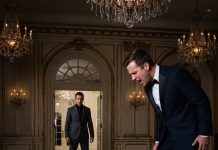 At my brother’s wedding, my father struck me down and called me a mistake while the crowd laughed, until my secret billionaire husband stepped in and made him beg for mercy.