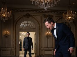 At my brother’s wedding, my father struck me down and called me a mistake while the crowd laughed, until my secret billionaire husband stepped in and made him beg for mercy.