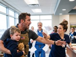 I shouted for help the moment I realized my son was no longer answering me. We had entered the hospital. His teddy bear was trapped between us as I carried him past reception. A nurse blocked my path, checked my identification, and interrupted my explanation: “Security is already coming for you.”