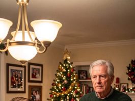 I spent six hours cooking my son’s favorite roast chicken for Christmas dinner. But when I reached for a plate, he said: “Dad, you can eat after my in-laws.” My daughter-in-law added: “They’re our special guests.” Heartbroken, I packed up the chicken and left—twenty minutes later, he called in a panic.