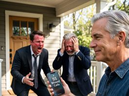 “Sell it! You’re a burden, Dad,” my son said at a luxury dinner, agreeing with his wealthy father-in-law. I quietly stood up and drove home. The next morning, I woke up to 55 missed calls as their entire financial empire collapsed.