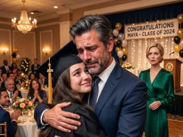 I raised my wife’s daughter as my own for 18 years, only for her mom to humiliate me at graduation—until my daughter took the mic and proved where her heart truly belongs.