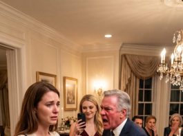 I WAS ABOUT TO SIT AT THE FAMILY DINNER WHEN DAD PUSHED MY CHAIR AWAY. “I DON’T SIT WITH A POOR, USELESS KID!” HE SAID. SOME LAUGHED, OTHERS LOOKED AWAY, AND MY SISTER RECORDED IT ALL. I STOOD CALMLY AND SAID, “YOU JUST MADE A VERY EXPENSIVE MISTAKE…”
