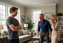 My dad & stepmom arrived at my house, they said shamelessly, “This house and everything in it now belongs to us; get out and find yourself a new place to live!” I smiled and went into the room, returned, threw the papers at them, when they saw… Their eyes widened in shock!
