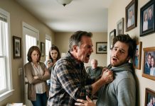Dad screamed that I owed him after everything he had done for me, then shoved me into the wall while my family watched and said I deserved it for being selfish. My phone recorded everything from inside my pocket. When the prosecutor’s office opened the file, the charges listed aggravated assault and witness intimidation…