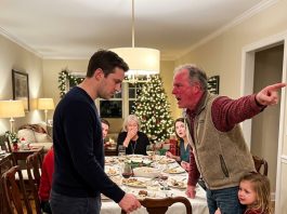 At Christmas dinner, my dad screamed, Get out, right in front of my 5-year-old daughter. I simply said, Fine, and walked out quietly. What they didn’t know was that the whole family had been living off my $54 million tech company for four years. That night, I canceled every monthly transfer and flew back home to Chicago. They went broke. Then they froze…
