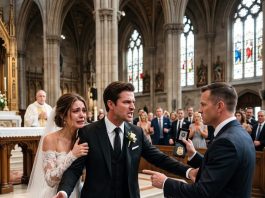 What would you do if your groom texted you he was fleeing the country on your wedding day, and your billionaire boss stepped up to take his place?