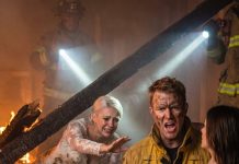On our wedding day, a fire trapped me under burning debris while my firefighter husband carried another woman to safety. When he finally came to the hospital to claim my remains, he discovered the trap he built was about to consume him.